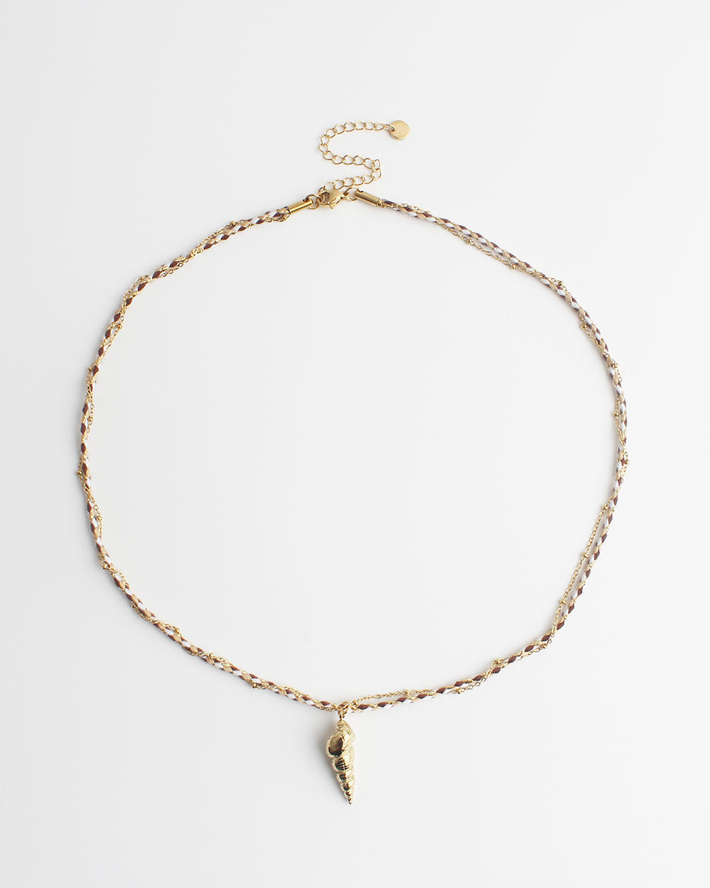Twisted Shell - Ketting - Stainless Steel