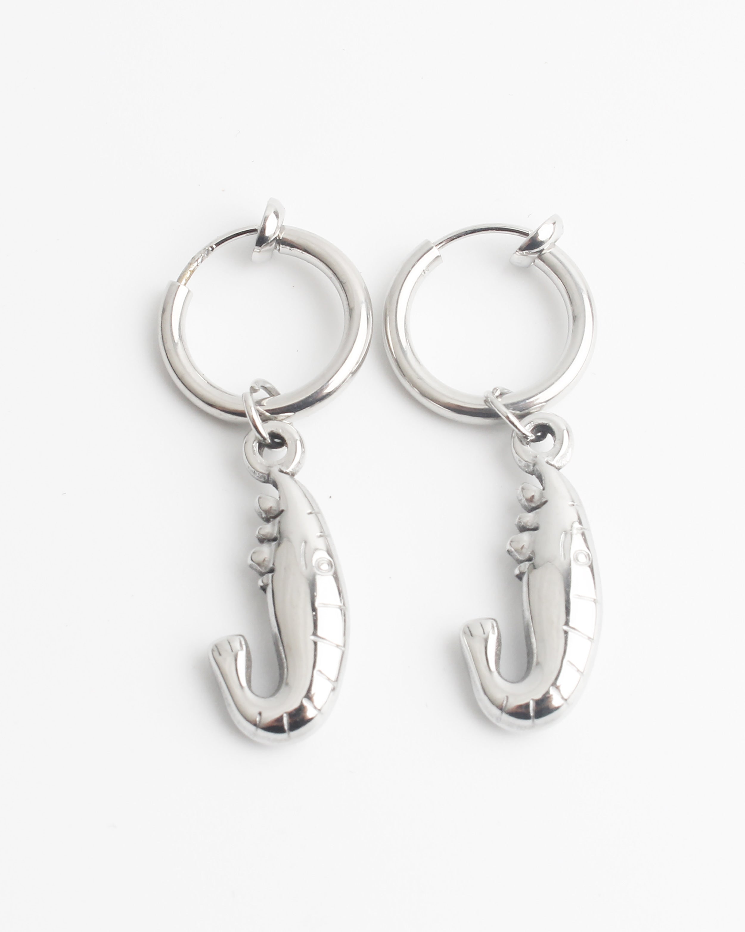 Shrimp - Oorbellen - Stainless Steel
