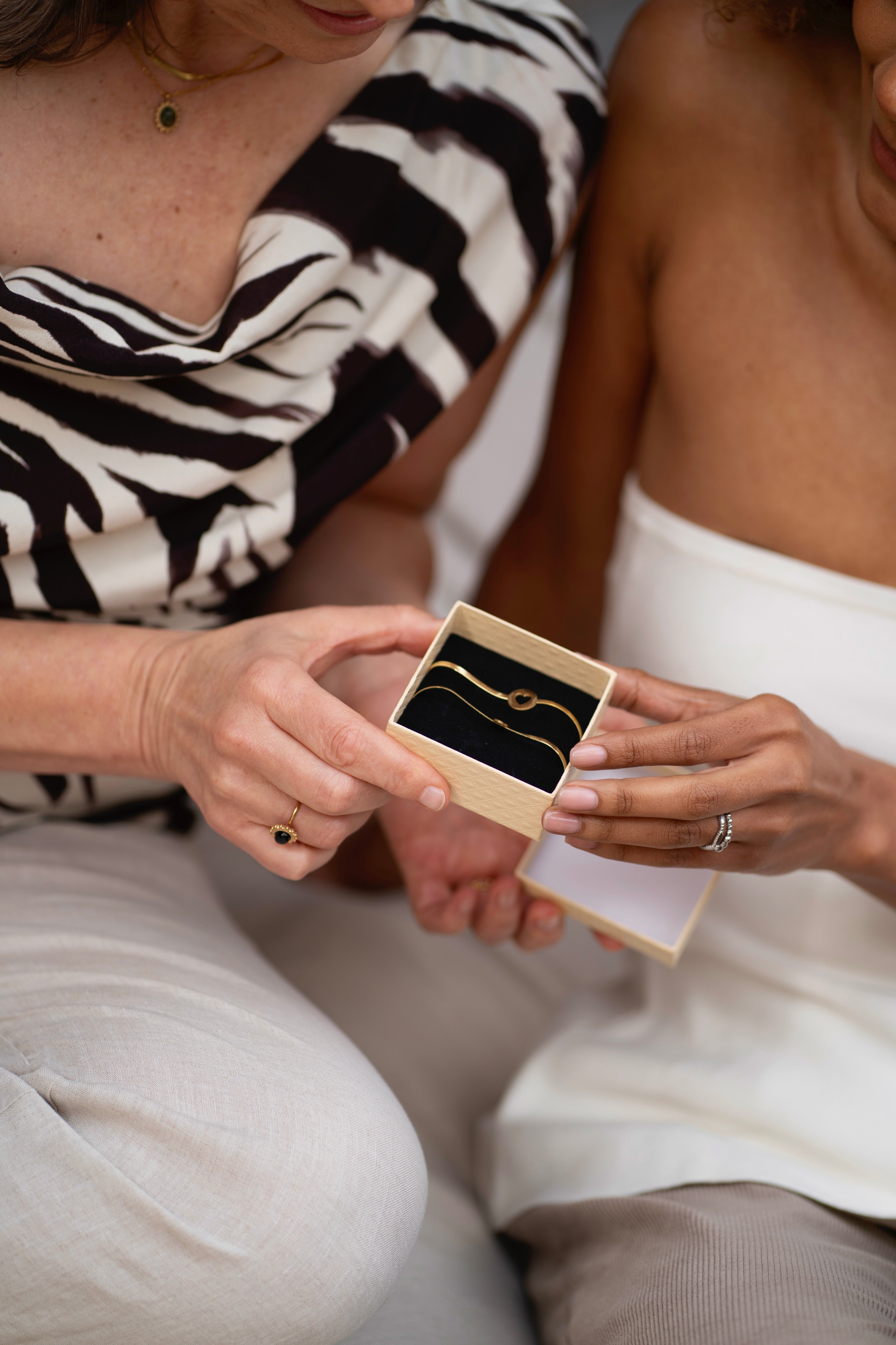 Amore senza fine - Bracciale - Set - Acciaio inossidabile