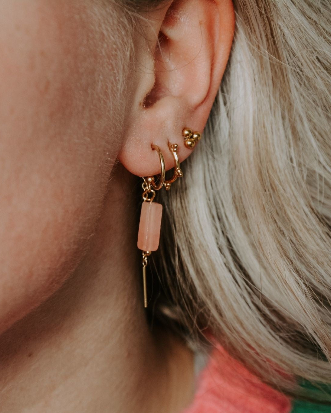 Yaya - Orecchini - Pietra naturale - Acciaio inossidabile