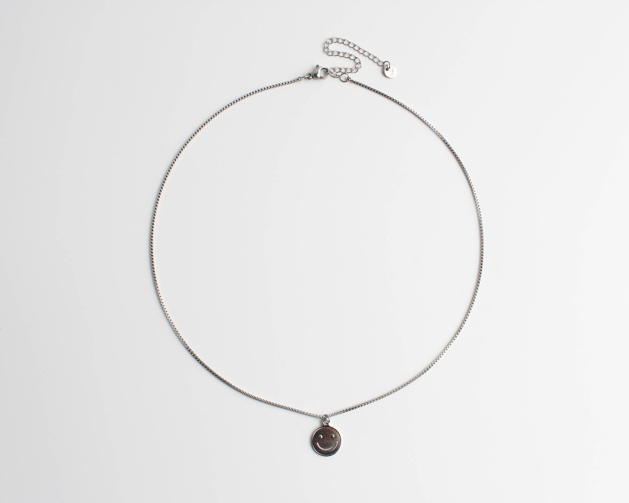 Smiley - Collana - Acciaio inossidabile