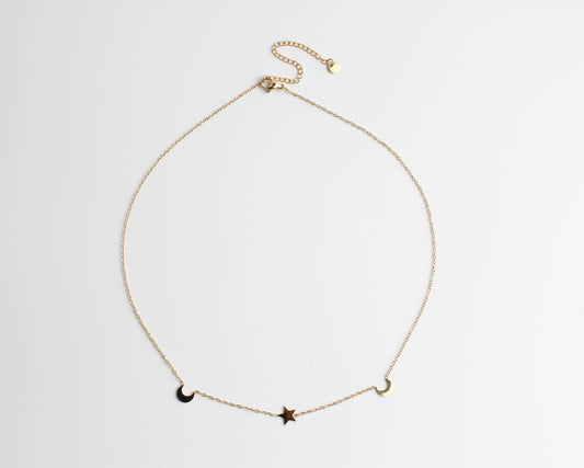 Galaxy - Collana - Acciaio inossidabile