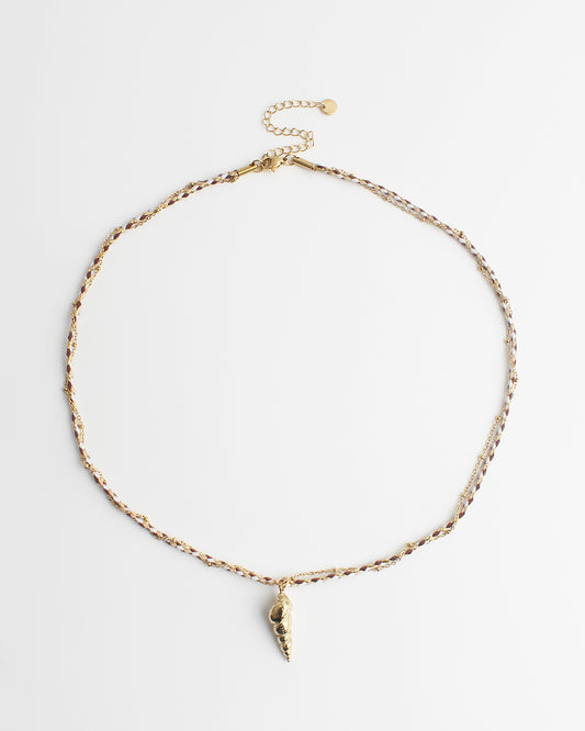 Twisted Shell - Collana - Acciaio inossidabile