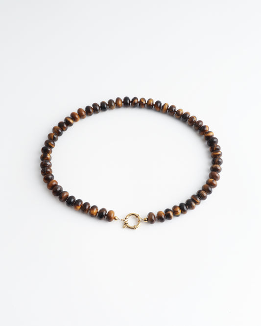 Clarisa - Necklace - Natural Stone - Stainless Steel