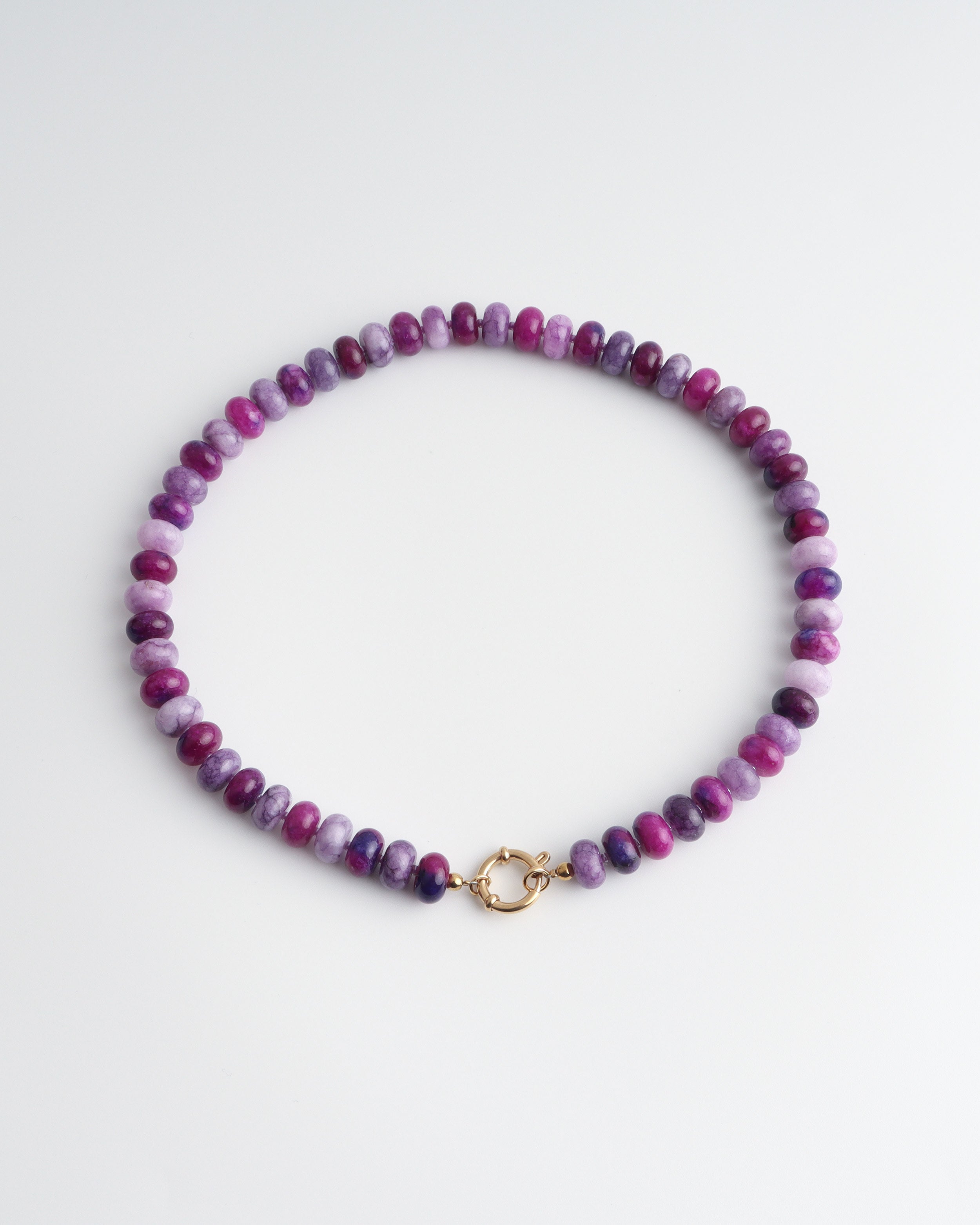 Clarisa - Necklace - Natural Stone - Stainless Steel