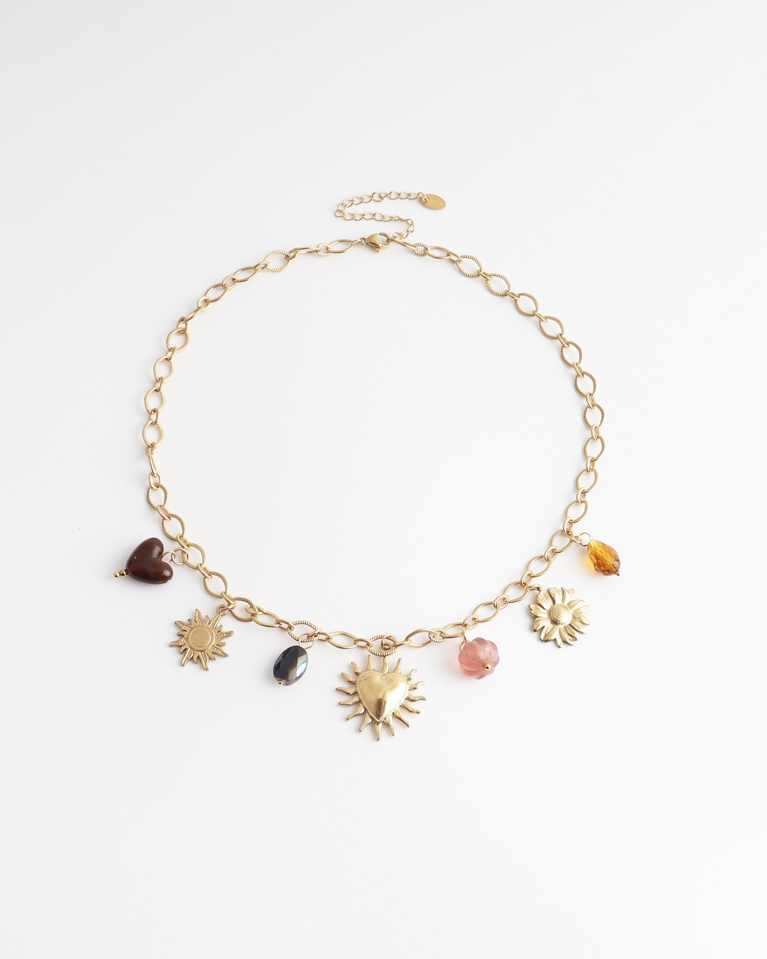 Sassie - Necklace - Stainless Steel