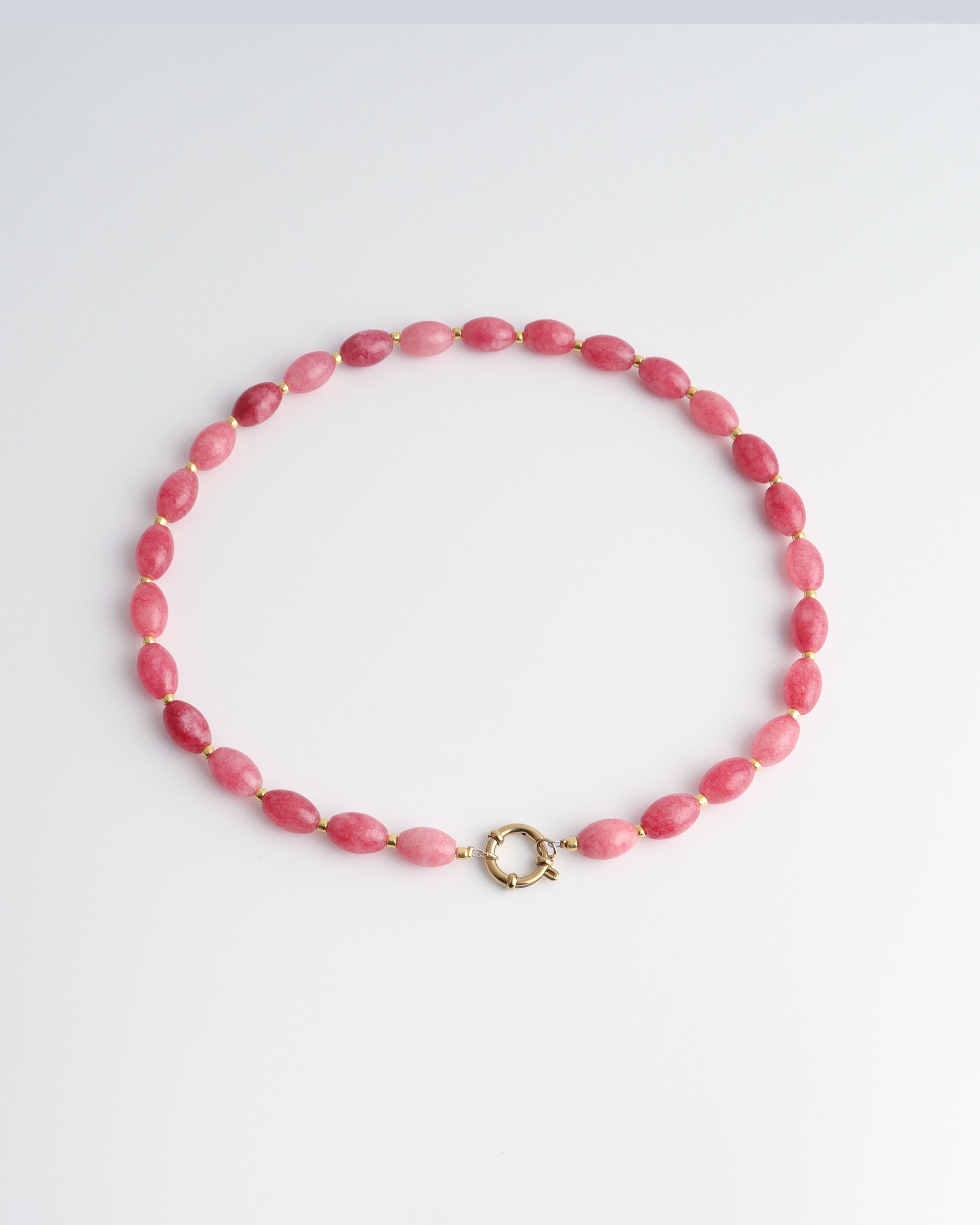 Jossy - Collana - Pietra naturale - Acciaio inossidabile