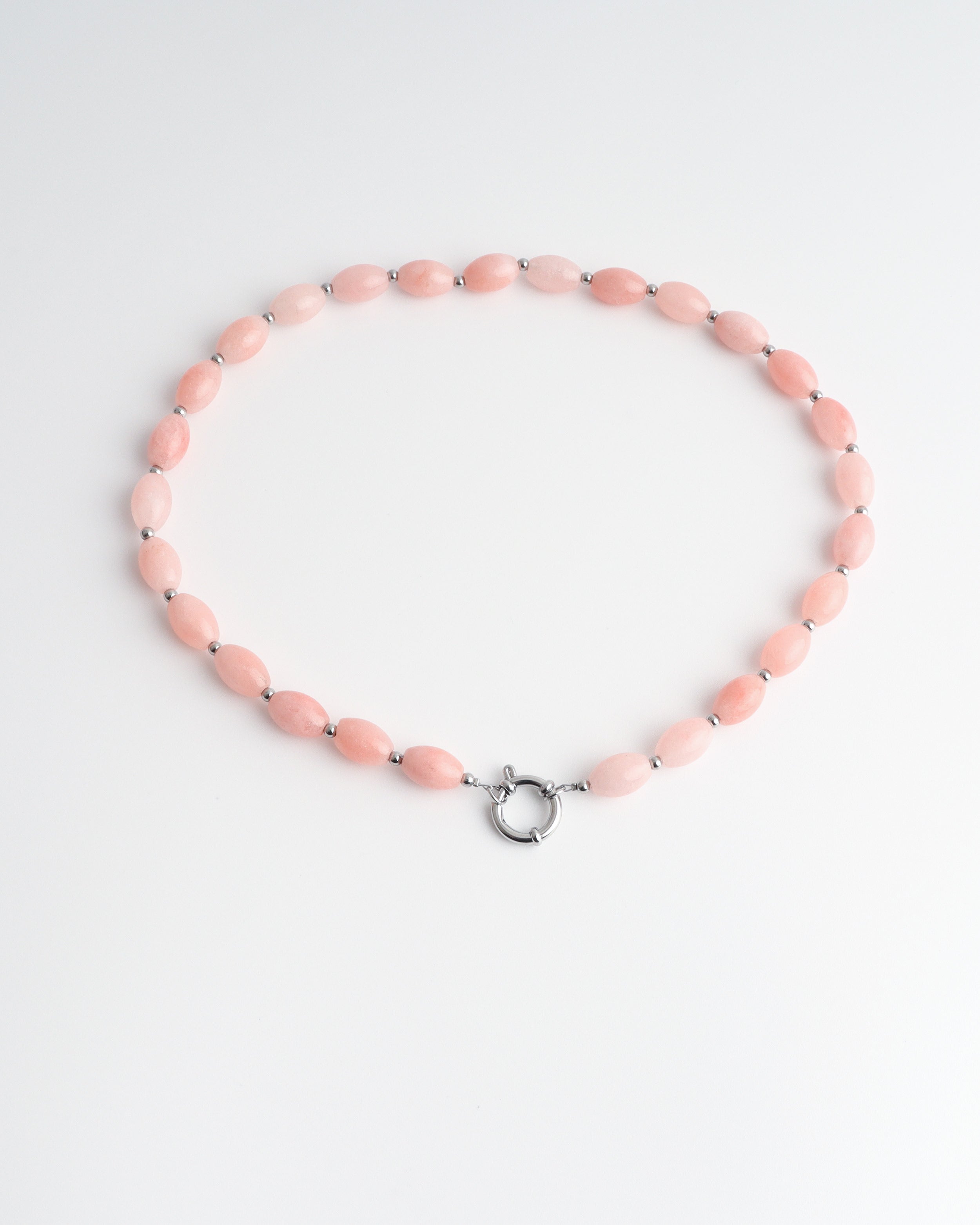 Jossy - Collana - Pietra naturale - Acciaio inossidabile