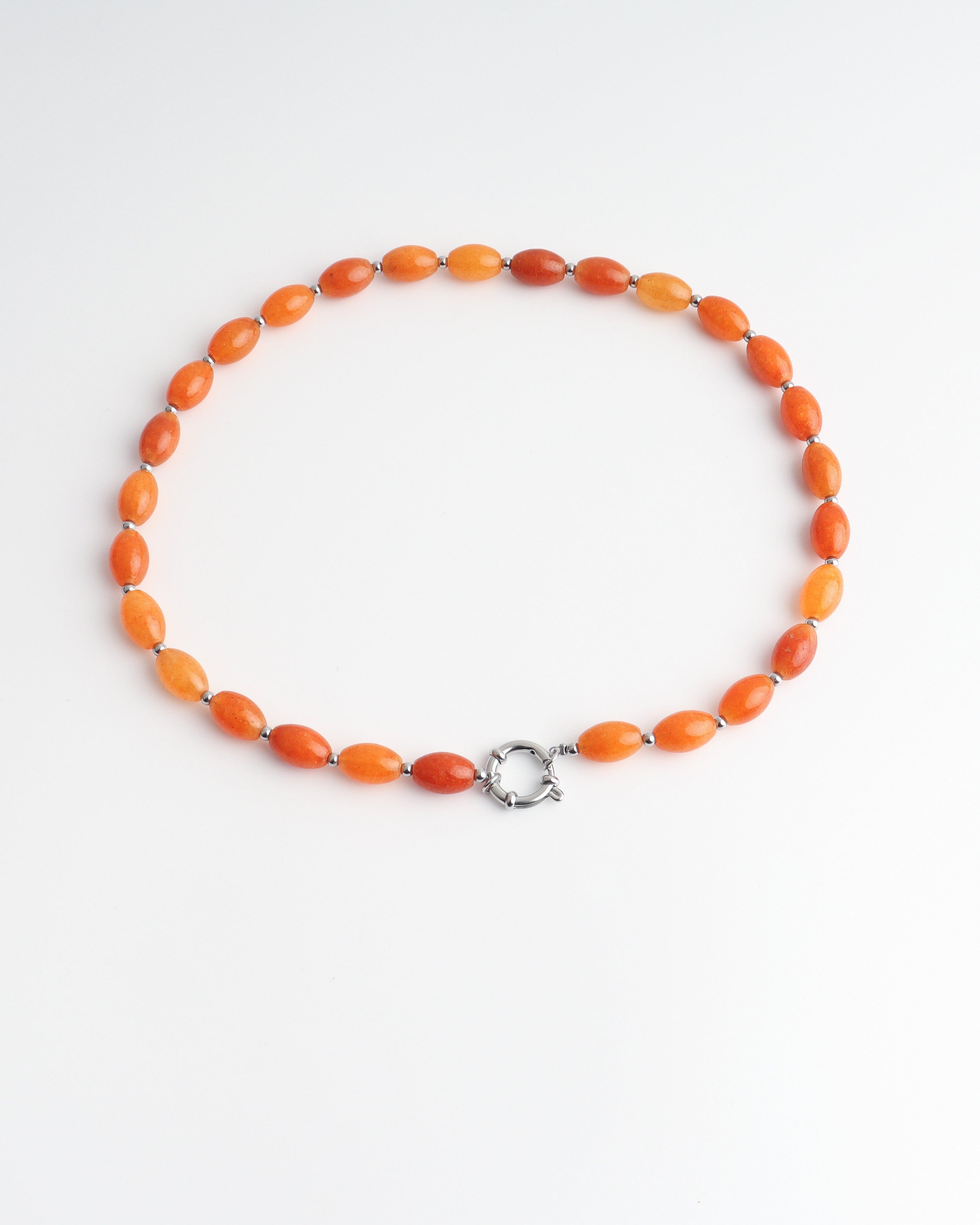 Jossy - Collana - Pietra naturale - Acciaio inossidabile