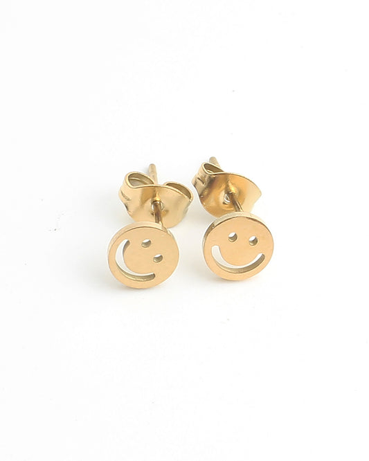 Smile - Earrings - Stainless Steel