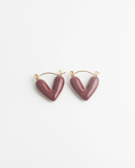 Heart - Earrings - Stainless Steel