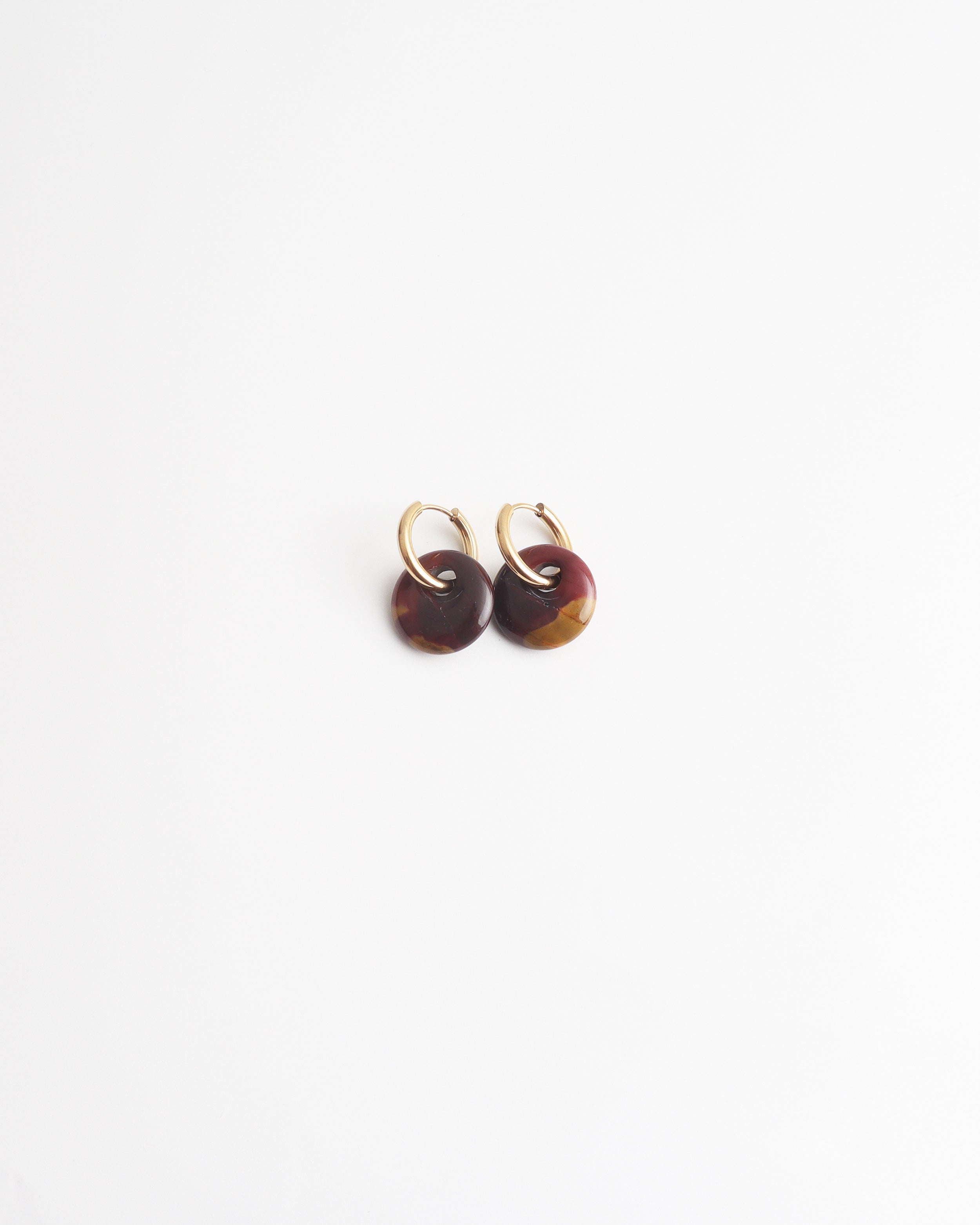 Isadora - Earrings - Natural Stone - Stainless Steel