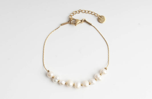 Sweet Pearls - Bracelet - Pearl - Stainless Steel