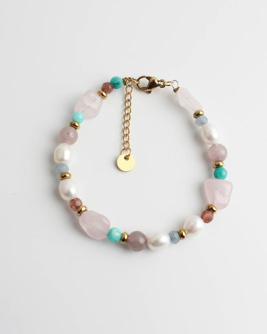 Ellie - Bracciale - Pietra Naturale - Acciaio inossidabile