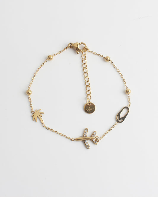 Vacation Vibe - Bracciale - Acciaio inossidabile
