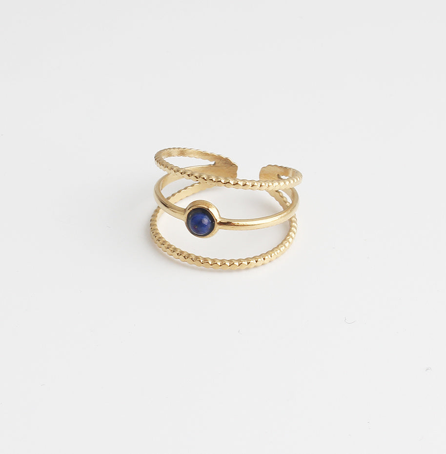 Aarya - Ring - Stainless Steel - Adjustable