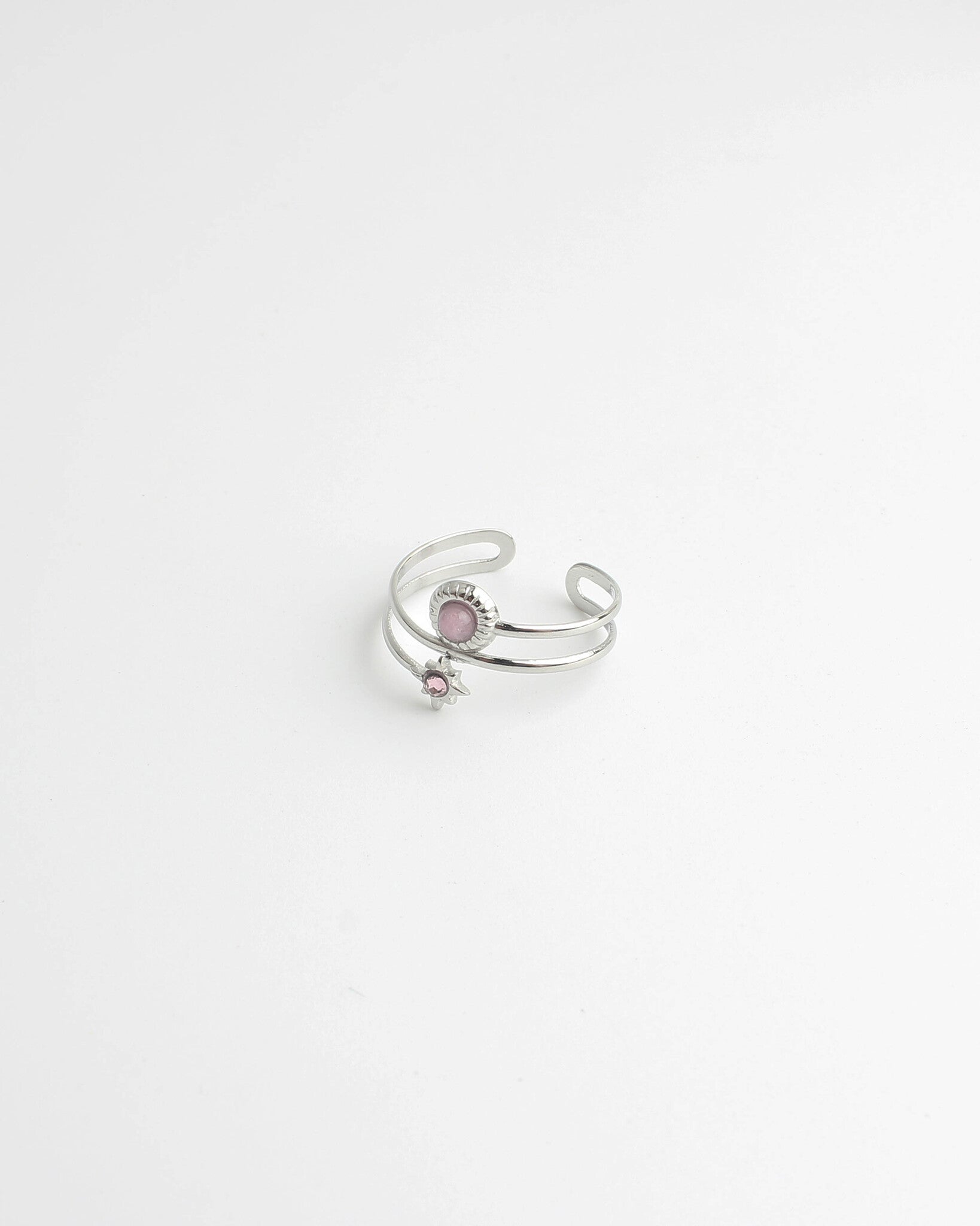 Candace - Ring - Stainless Steel - Adjustable