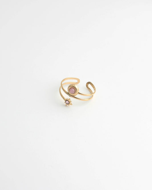 Candace - Ring - Stainless Steel - Adjustable