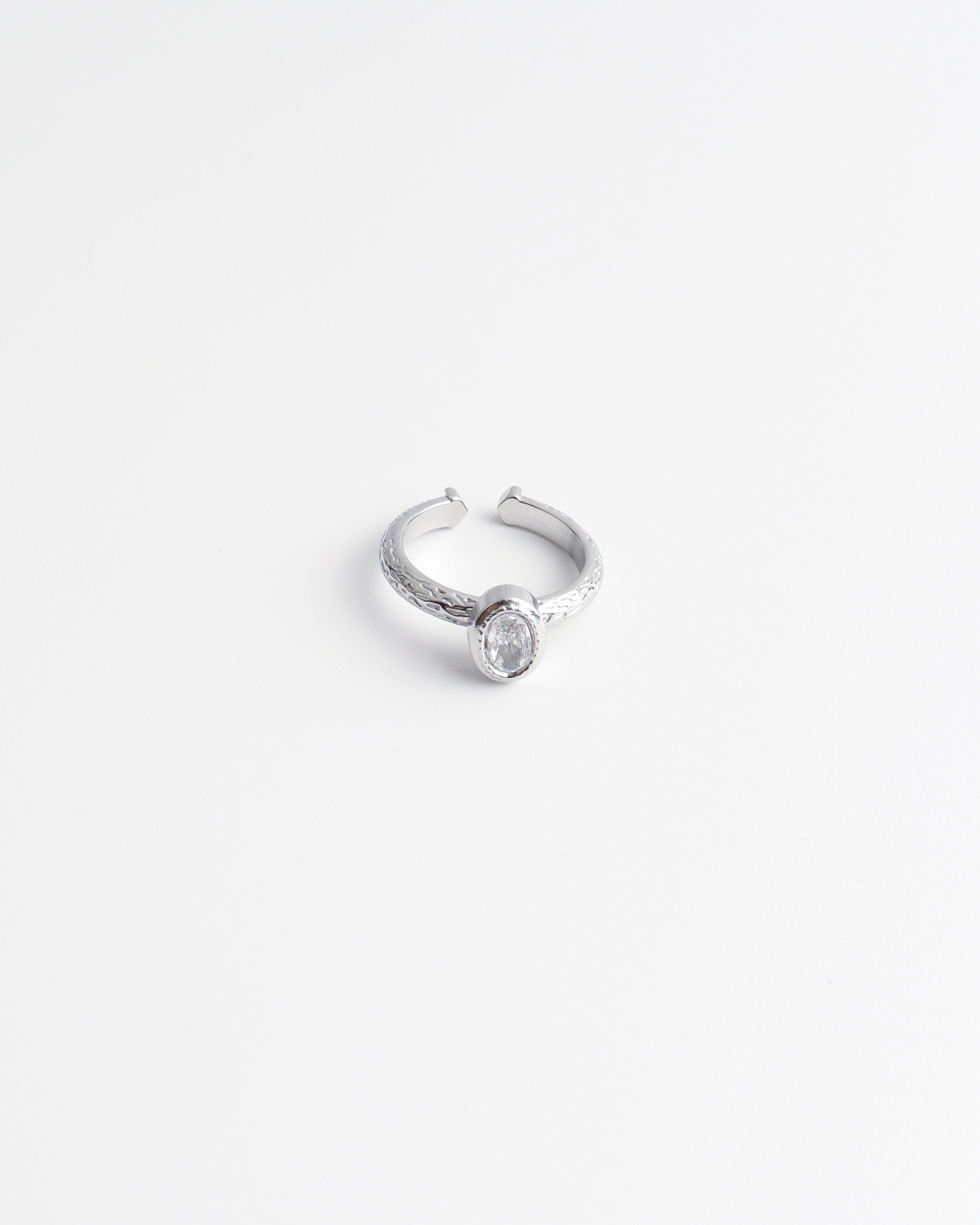 Amara - Ring - Stainless Steel - Adjustable