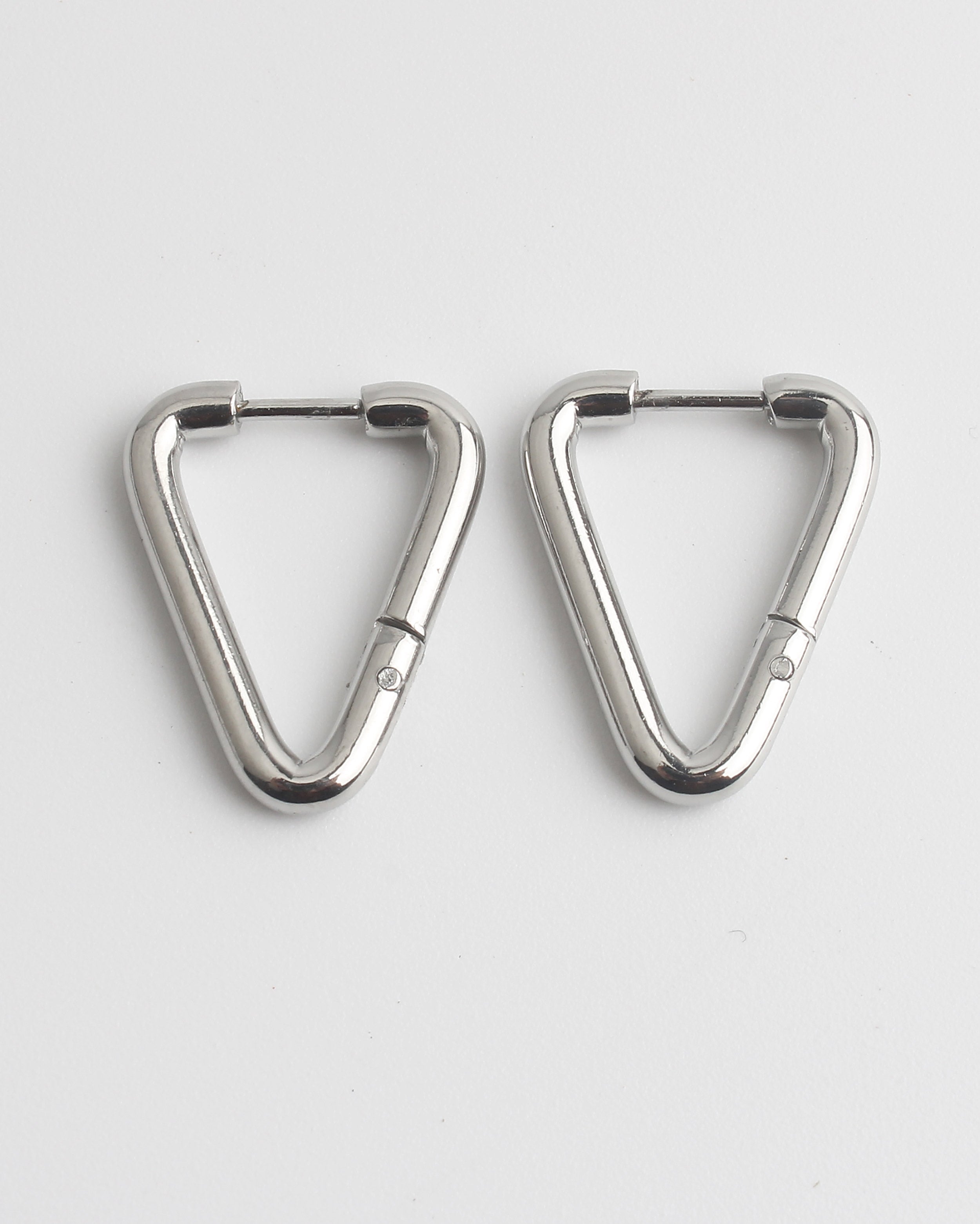 Small Triangle - Earrings - Stainless Steel