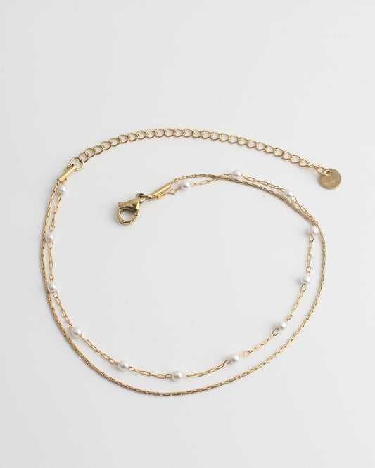 Miranda - Bracciale alla caviglia - Acciaio inossidabile