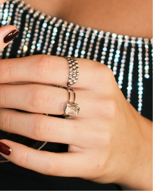 Rinne - Anello - Regolabile - Acciaio inossidabile