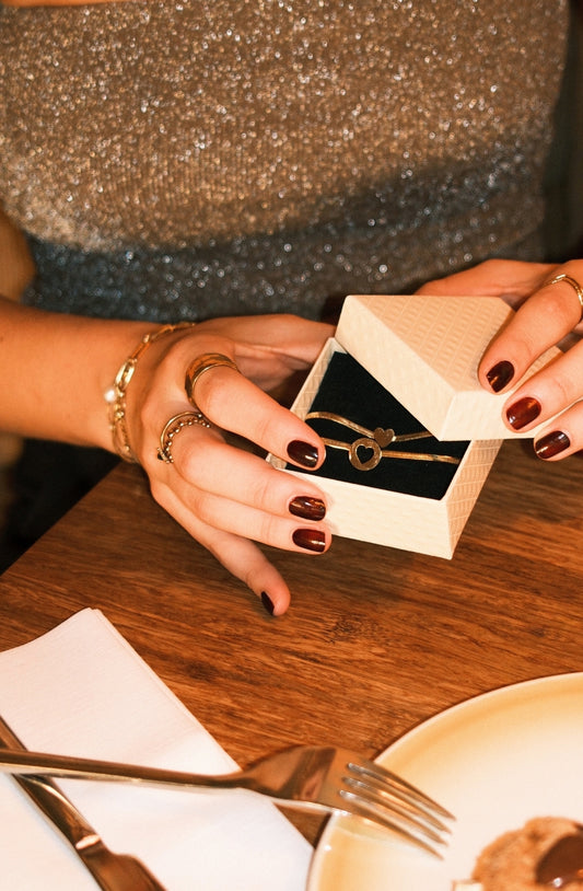 Amore senza fine - Bracciale - Set - Acciaio inossidabile