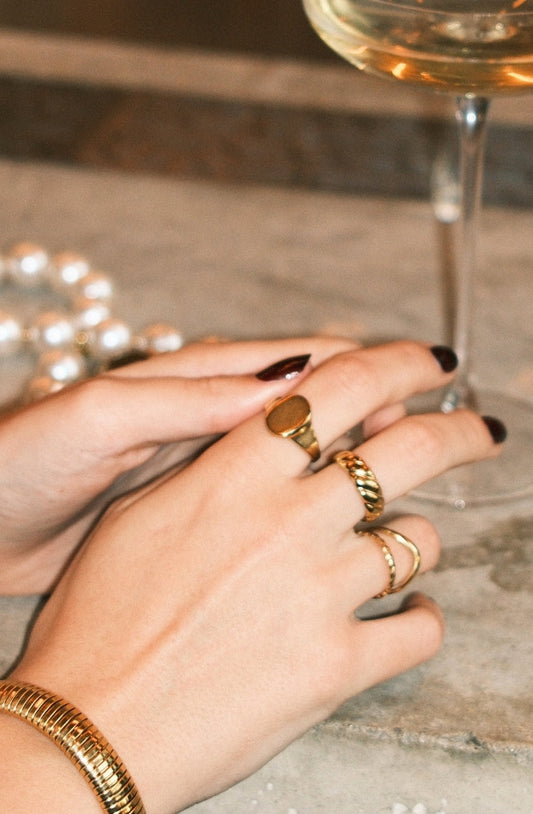 Julia - Anello - Acciaio inossidabile - Regolabile