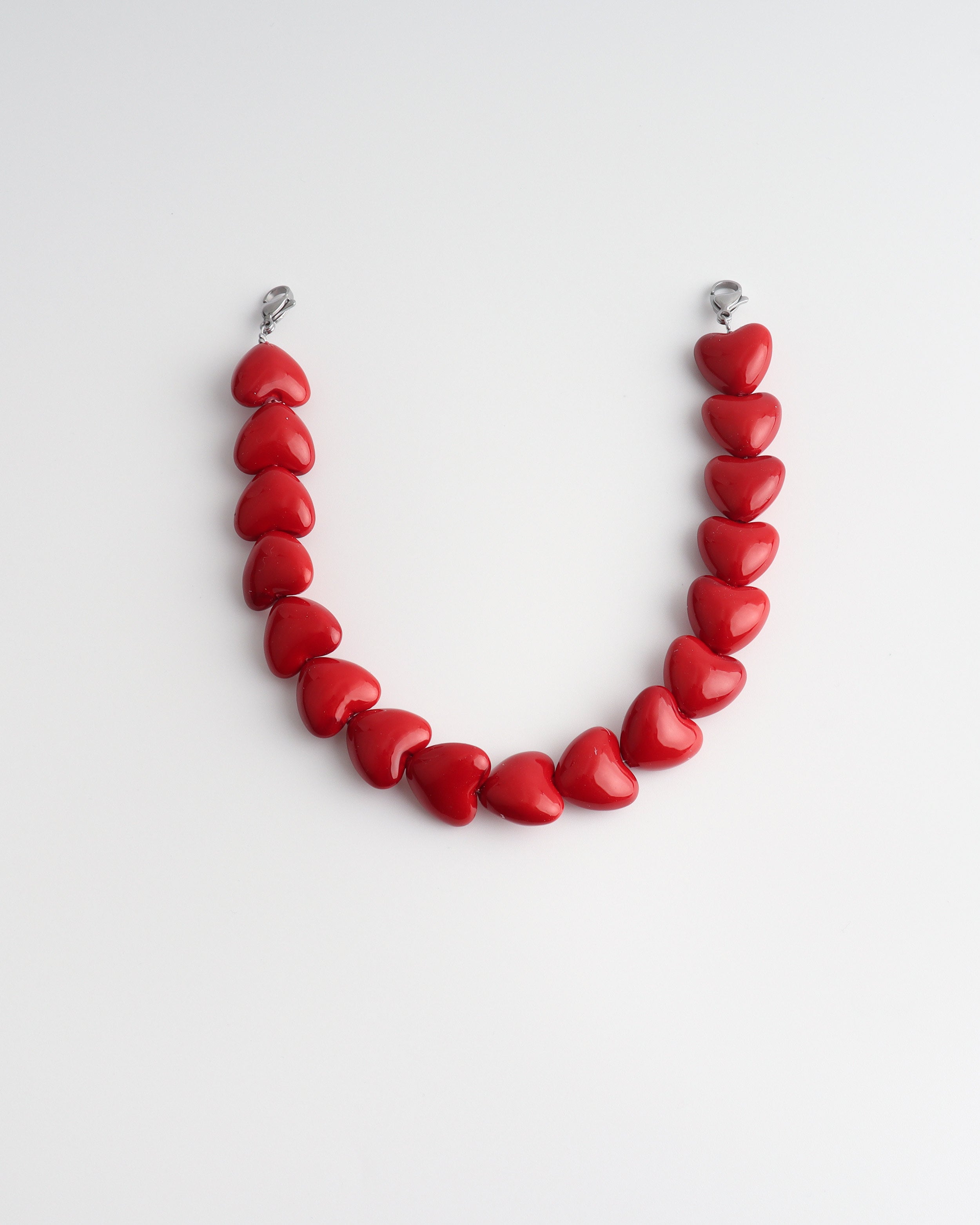 Love heart - Cordino per telefono - Acciaio inossidabile