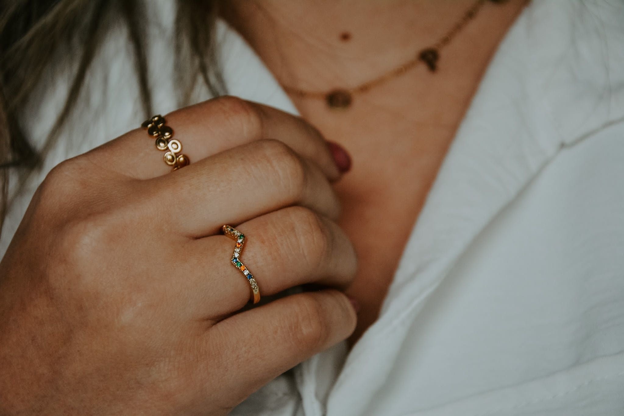 Ellinor - Ring - Stainless Steel - Adjustable