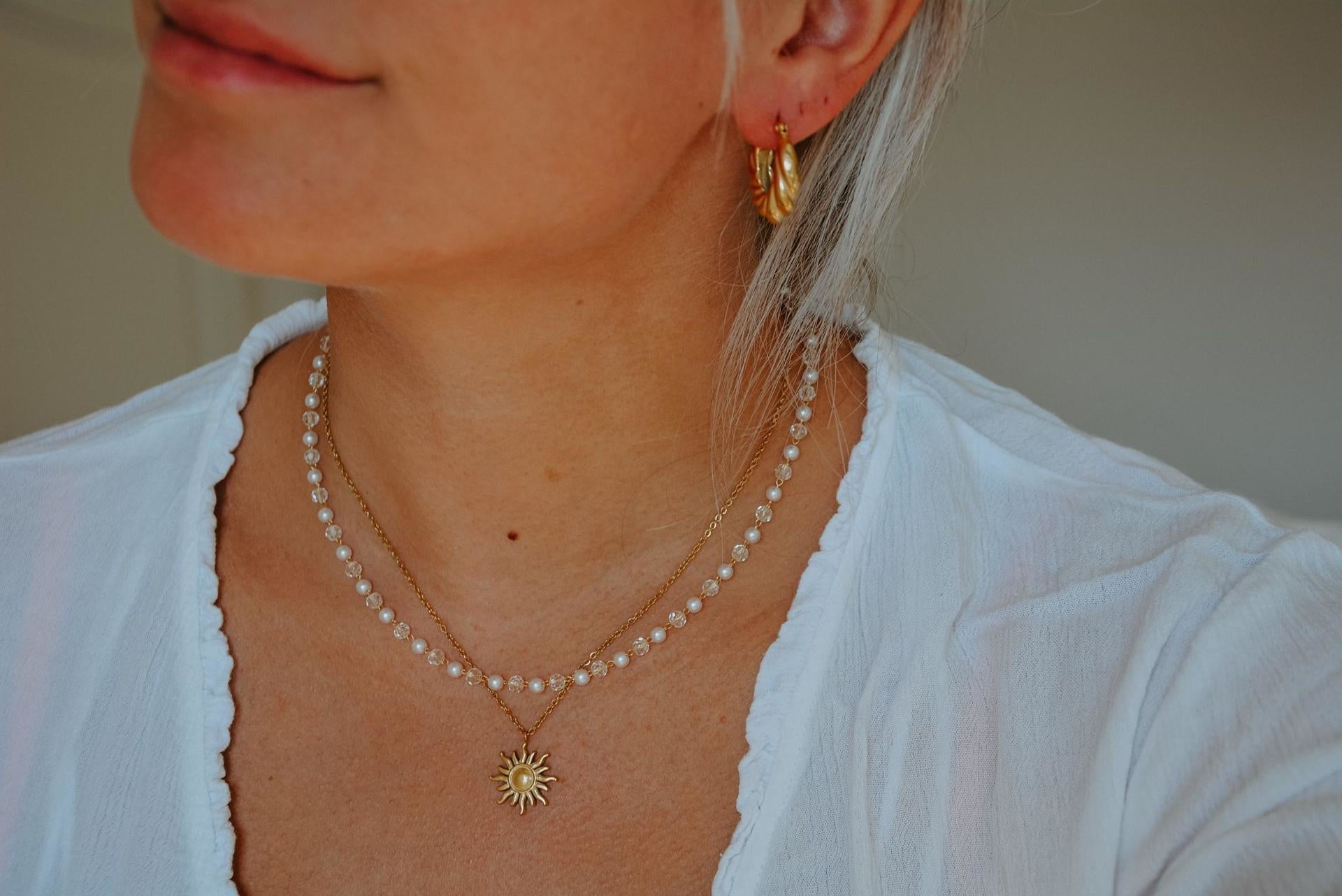 Sunny Side Up - Collana - Acciaio inossidabile