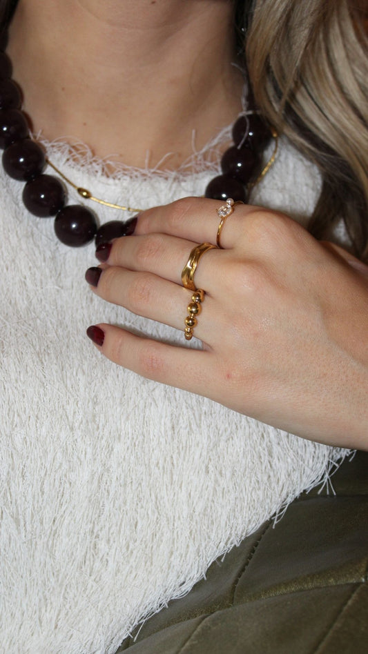 Kylie - Anello - Acciaio inossidabile - Regolabile