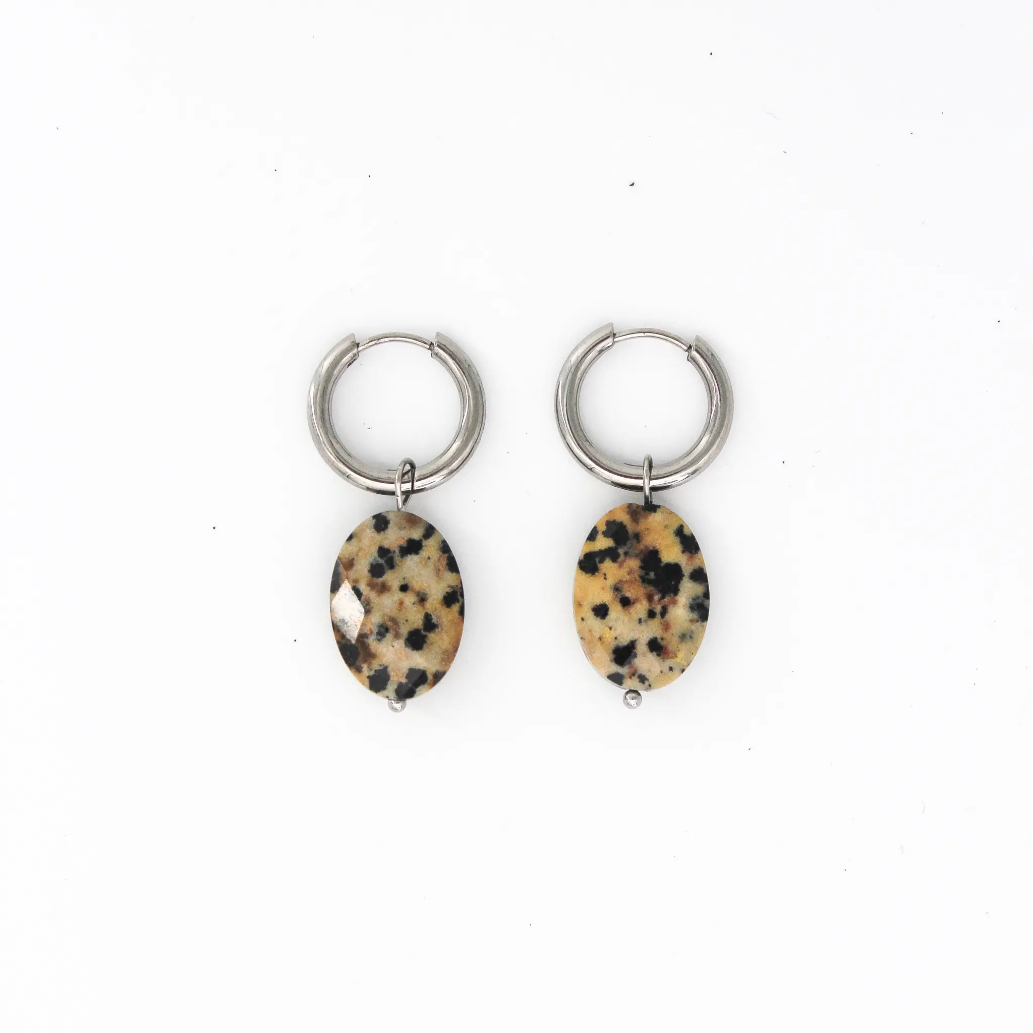 Lieze - Earrings - Natural Stone - Stainless Steel