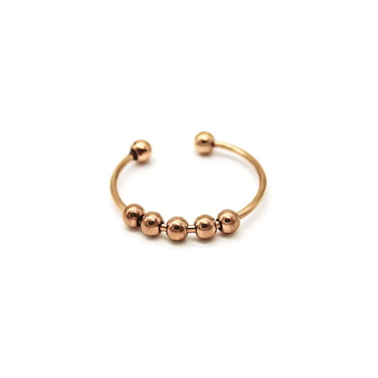 Anxiety - Ring - Stainless Steel - Adjustable