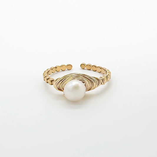Chantra - Ring - Stainless Steel - Adjustable