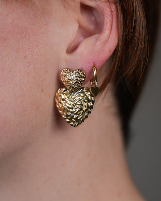 In The Name Of Love - Earrings - Stainless Steel