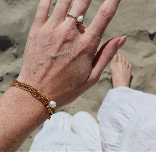 Eloise - Bracciale - 4 strati - Acciaio inossidabile