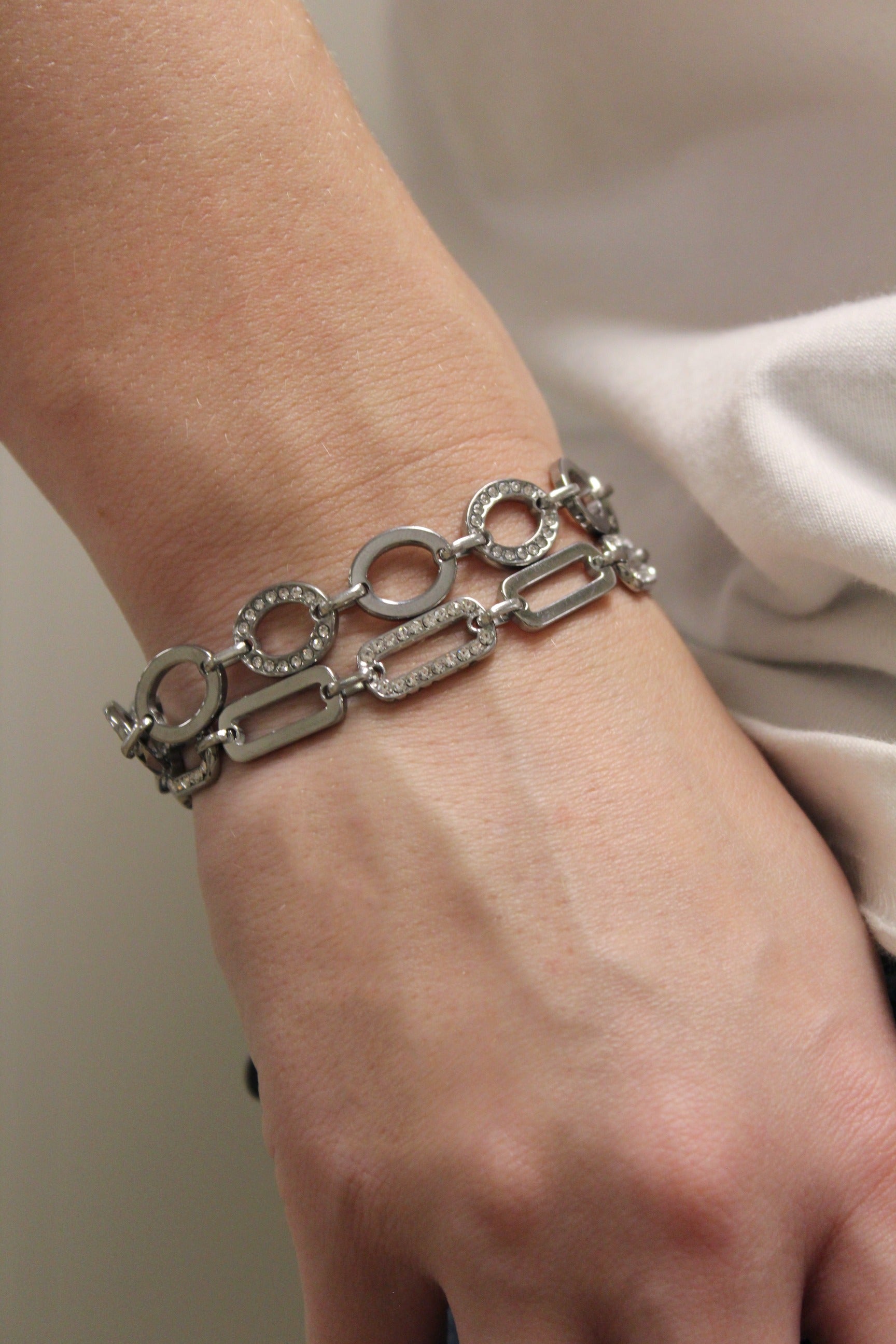 Magnolia - Bracciale - Acciaio inossidabile