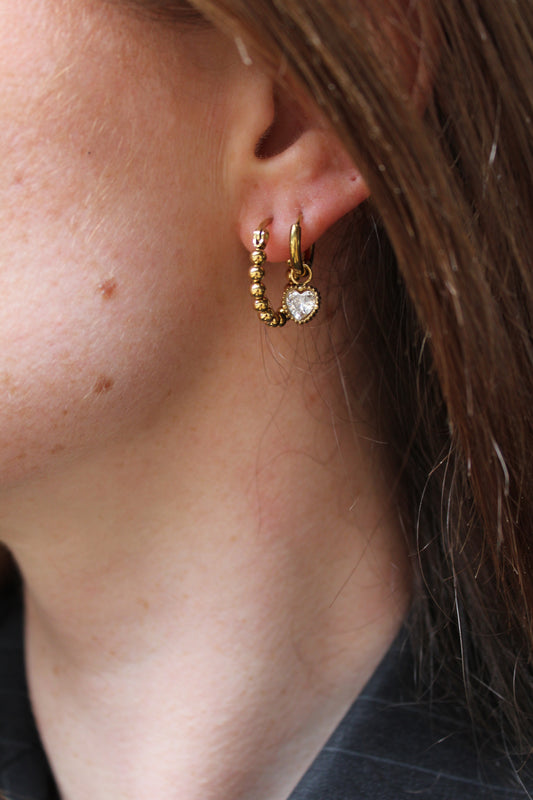 Nasira - Earrings - Stainless Steel