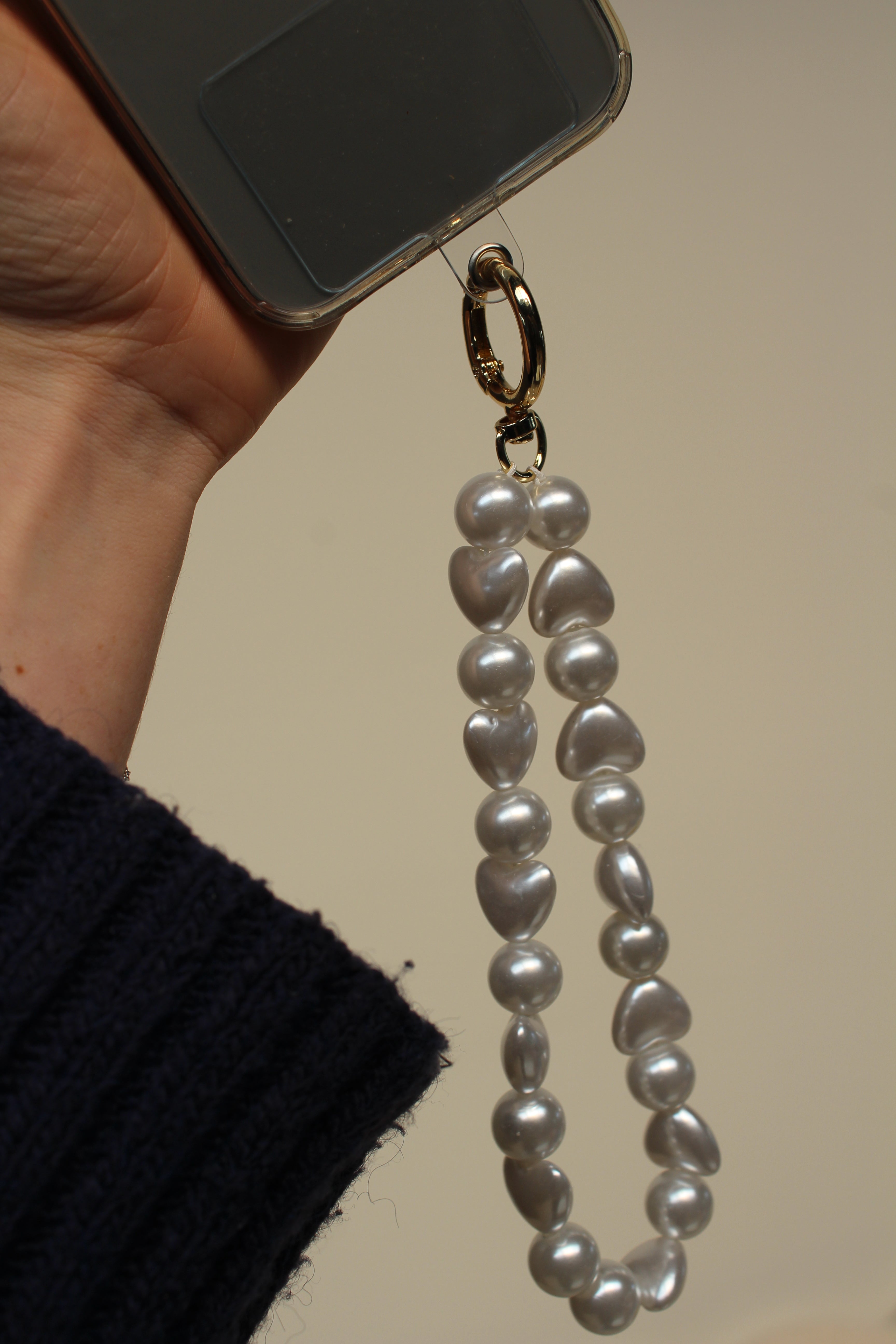 Miley - Phone Cord - Stainless Steel