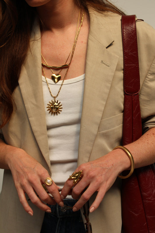 Livia - Necklace - Stainless Steel