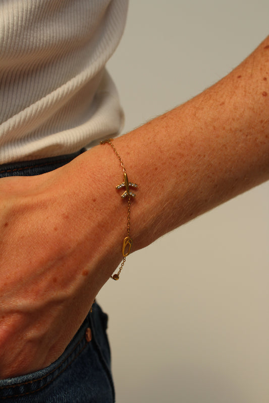 Vacation Vibe - Bracciale - Acciaio inossidabile