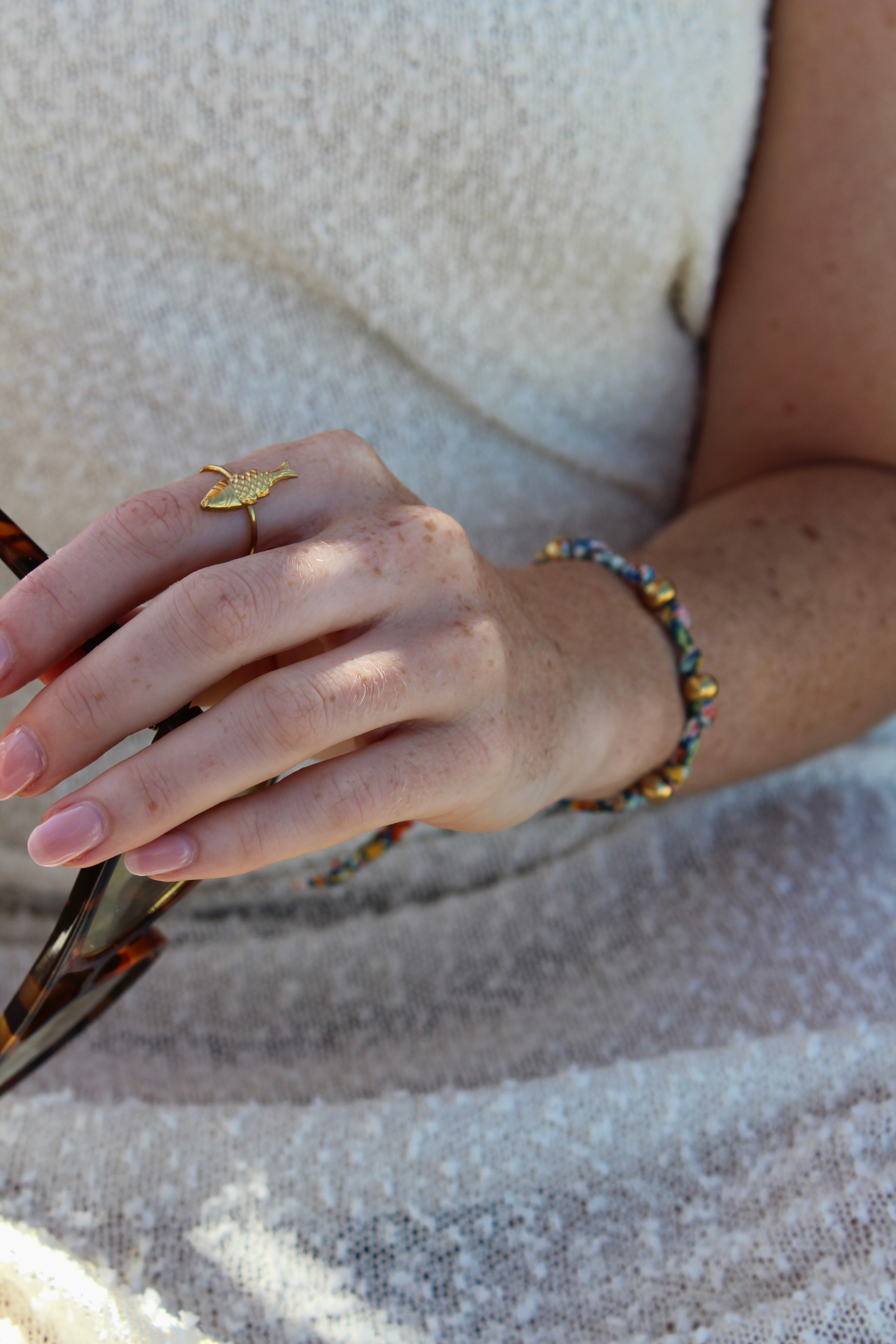 Fish - Ring - Stainless Steel - Adjustable