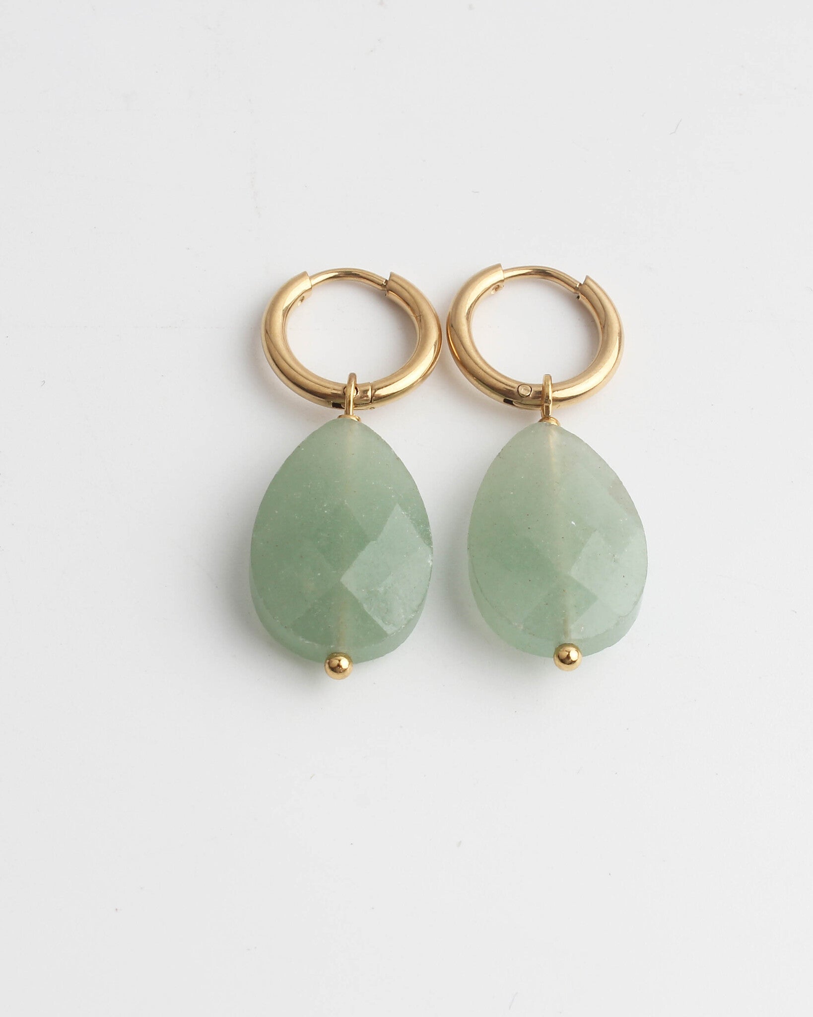 Lieze - Earrings - Natural Stone - Stainless Steel