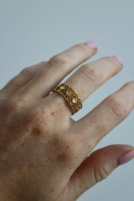 Sola - Ring - Stainless Steel - Adjustable