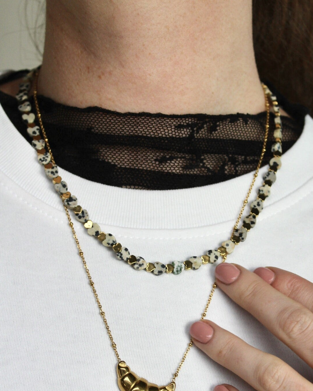 Heart To Heart  - Collana - Acciaio inossidabile