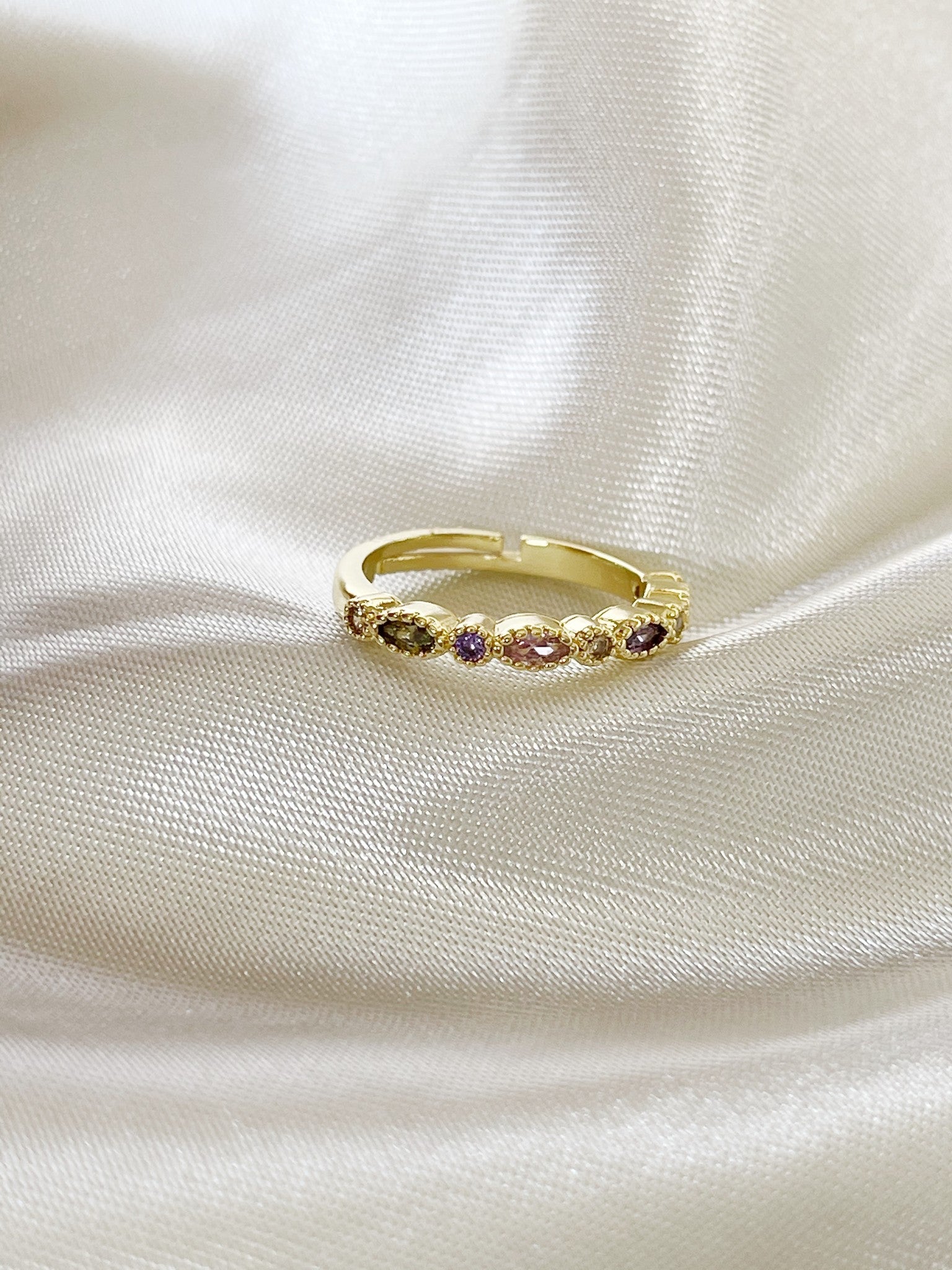 Glitter Please - Anello - Acciaio inossidabile - Regolabile