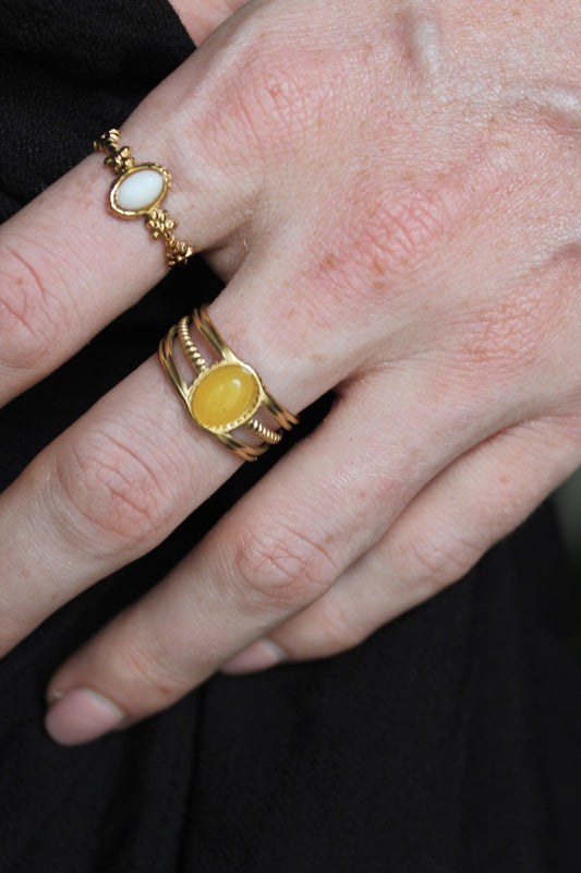 Lisa - Ring - Stainless Steel - Adjustable