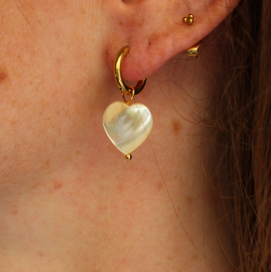 Big Heart - Orecchini - Acciaio inossidabile