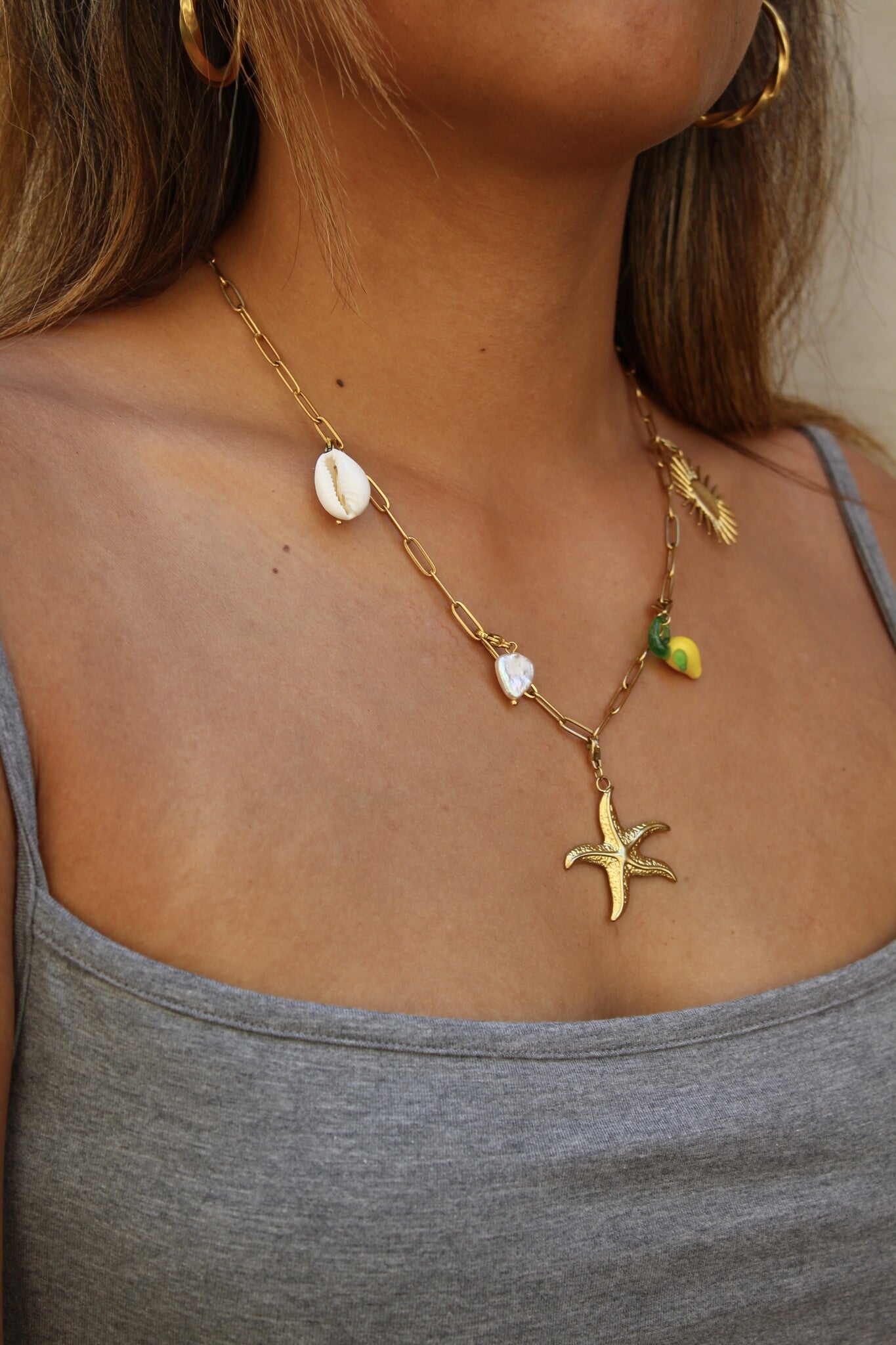 Pearl - Charm - Design Your Own - Stainless Steel